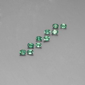 Achetez naturel ct Vert rouge Alexandrite gems, Coupe ovale, En provenance Tanzanie chez GemSelect. En stock, livraison internationale!