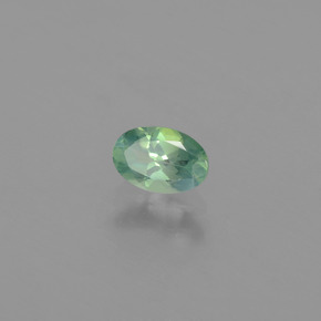 Alexandrite multicolore naturelle coupe ovale, 0,49 ct, VS