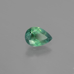 Alexandrite Vert rouge naturelle En forme de poire, 0.79 ct, VS