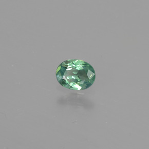 Alexandrite Vert rouge naturelle Coupe ovale, 0.34 ct, VS