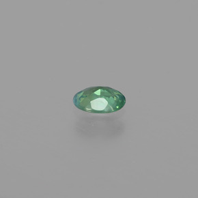 Alexandrite Vert rouge naturelle Coupe ovale, 0.34 ct, VS