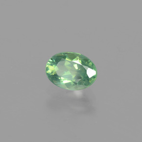 Alexandrite multicolore naturelle coupe ovale, 0,98 ct, VS