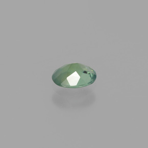 Alexandrite multicolore naturelle coupe ovale, 0,36 ct, VS