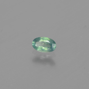 Alexandrite multicolore naturelle coupe ovale, 0,26 ct, VS