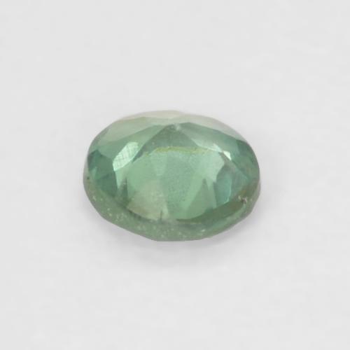 Alexandrite vert naturelle coupe roude, 0,07 ct, VVS-VS