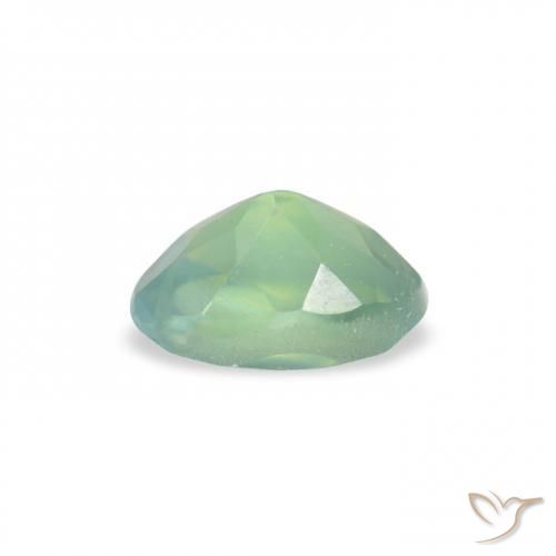 Alexandrite Vert clair naturelle ovale, 0.09 ct, VS