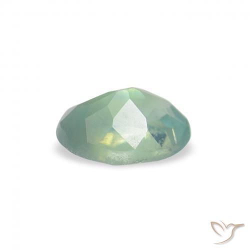 Alexandrite Vert frais naturelle ovale, 0.08 ct, VVS-VS