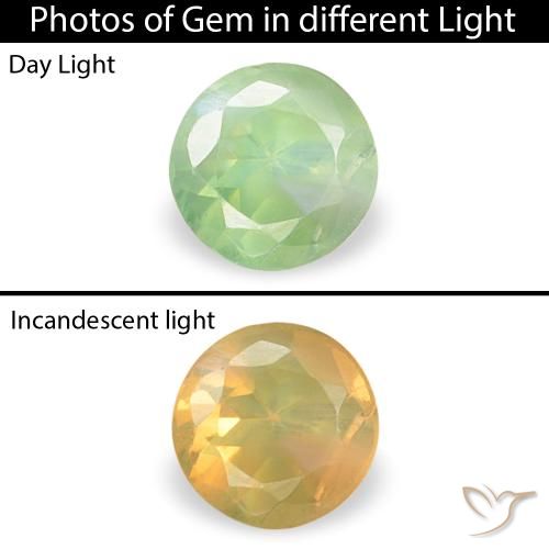 0.19ct Naturel Medium Light-Green Alexandrite, Tour, VVS-VS