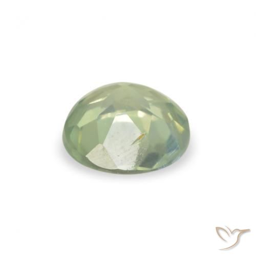 Alexandrite Vert jaunâtre naturelle Tour, 0.28 ct, VS