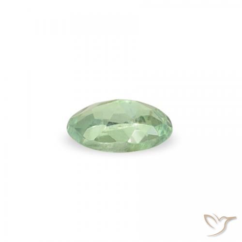 Alexandrite Medium Light-Green naturelle ovale, 0.06 ct, VS