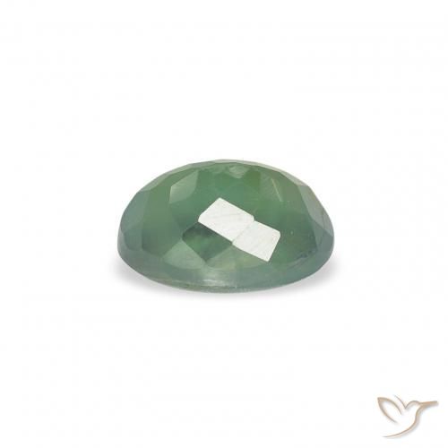 Alexandrite Turquoise naturelle ovale, 0.64 ct, VS
