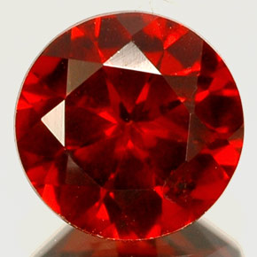 Grenat Almandin Rouge naturelle Coupe roude, 1.14 ct, VS