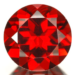Grenat Almandin Rouge naturelle Coupe roude, 2.10 ct, VS