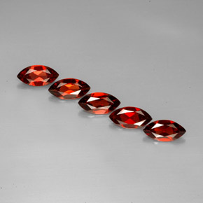 Achetez naturel ct rouge grenat almandin gems, marquise, en provenance madagascar chez gemselect. en stock, livraison internationale!
