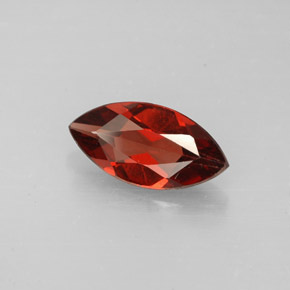 Grenat almandin rouge naturelle marquise, 1,18 ct, VVS-VS