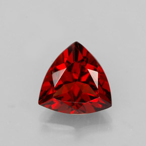 Grenat Almandin Rouge naturelle Trillion, 1.53 ct, VVS