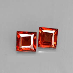 Achetez naturel ct rouge grenat almandin gems, carré, en provenance madagascar chez gemselect. en stock, livraison internationale!