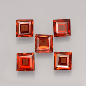 Achetez naturel ct rouge grenat almandin gems, carré, en provenance madagascar chez gemselect. en stock, livraison internationale!