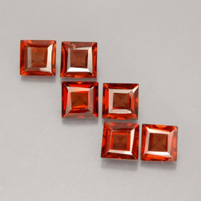 Achetez naturel ct rouge grenat almandin gems, carré, en provenance madagascar chez gemselect. en stock, livraison internationale!