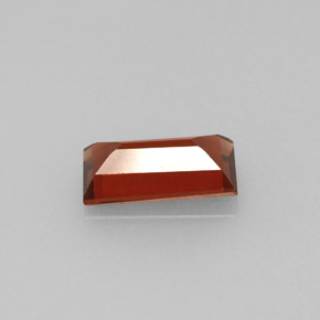 Grenat almandin rouge naturelle baguette, 0,96 ct, VVS-VS