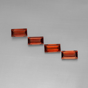 Achetez naturel ct rouge grenat almandin gems, baguette, en provenance madagascar chez gemselect. en stock, livraison internationale!