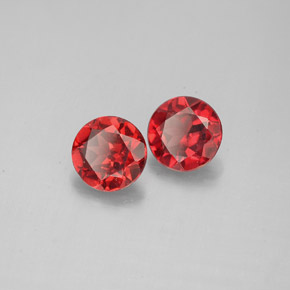 Achetez naturel ct rouge grenat almandin gems, coupe roude, en provenance madagascar chez gemselect. en stock, livraison internationale!