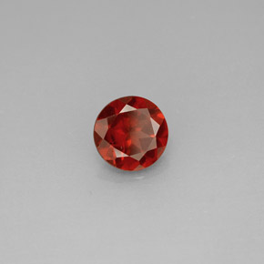 Grenat Almandin Rouge naturelle Coupe roude, 0.98 ct, VS