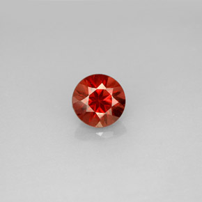 Grenat Almandin Rouge naturelle Coupe roude, 1.12 ct, VS