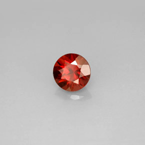 Grenat Almandin Rouge naturelle Coupe roude, 1.12 ct, VS