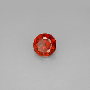 Grenat Almandin Rouge naturelle Coupe roude, 0.98 ct, VS