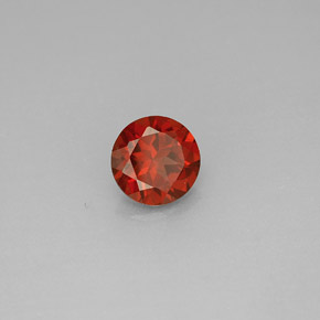 Grenat almandin rouge naturelle coupe roude, 0,96 ct, VS