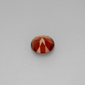 Grenat almandin rouge naturelle coupe roude, 0,96 ct, VS