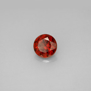 Grenat Almandin Rouge naturelle Coupe roude, 1.08 ct, VS
