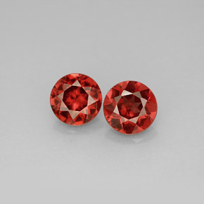 Achetez naturel ct rouge grenat almandin gems, coupe roude, en provenance madagascar chez gemselect. en stock, livraison internationale!