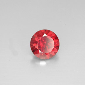 Grenat Almandin Rouge naturelle Coupe roude, 1.03 ct, VS