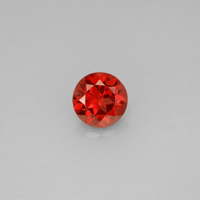 Grenat Almandin Rouge naturelle Coupe roude, 0.96 ct, VS
