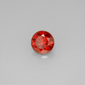 Grenat Almandin Rouge naturelle Coupe roude, 0.96 ct, VS