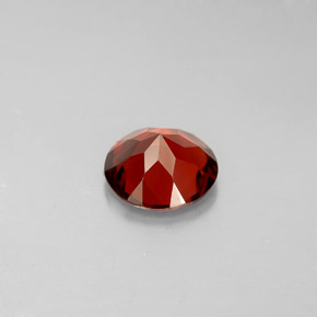 Grenat Almandin Rouge naturelle Coupe roude, 1.36 ct, VS