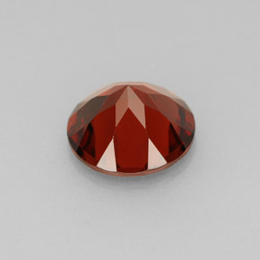Grenat Almandin Rouge naturelle Coupe roude, 1.33 ct, VVS-VS