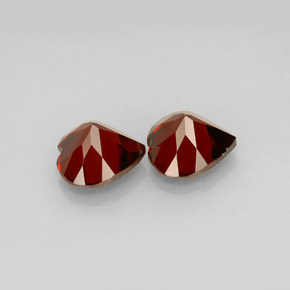 Achetez naturel ct rouge grenat almandin gems, forme de coeur, en provenance madagascar chez gemselect. en stock, livraison internationale!