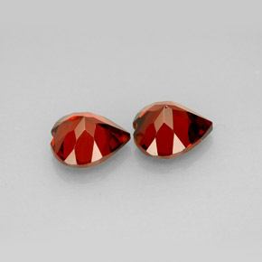 Achetez naturel ct rouge grenat almandin gems, forme de coeur, en provenance madagascar chez gemselect. en stock, livraison internationale!