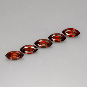 Achetez naturel ct rouge grenat almandin gems, marquise, en provenance madagascar chez gemselect. en stock, livraison internationale!