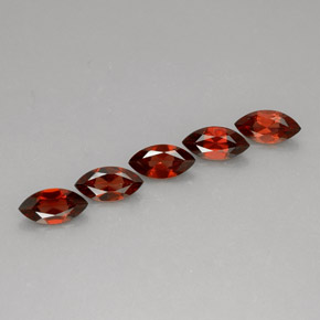 Achetez naturel ct rouge grenat almandin gems, marquise, en provenance madagascar chez gemselect. en stock, livraison internationale!