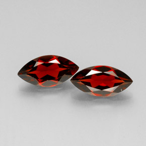 Achetez naturel ct rouge grenat almandin gems, marquise, en provenance inde chez gemselect. en stock, livraison internationale!