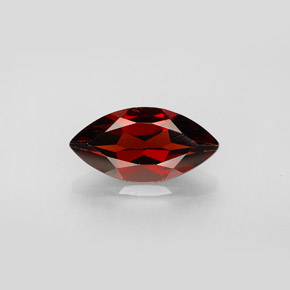 Grenat Almandin Rouge foncé naturelle Marquise, 2.93 ct, VVS-VS