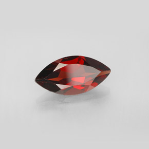 Grenat Almandin Rouge foncé naturelle Marquise, 2.93 ct, VVS-VS