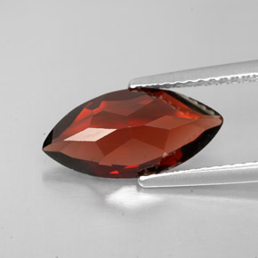 Grenat Almandin Rouge foncé naturelle Marquise, 2.69 ct, VS