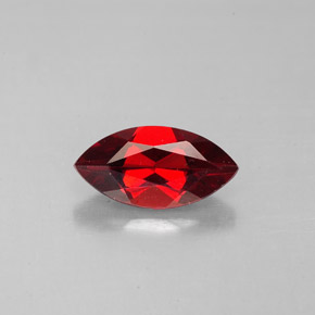 Grenat almandin rouge naturelle marquise, 1,43 ct, VS