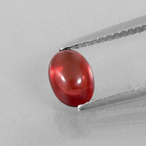 Grenat almandin rouge naturelle transparent, 1,15 ct, transparent / translucide