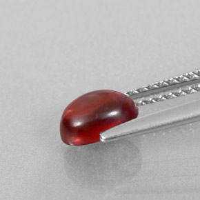 Grenat almandin rouge naturelle transparent, 1,15 ct, transparent / translucide